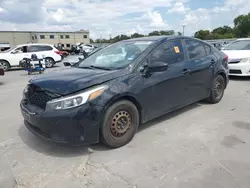 Salvage cars for sale at Wilmer, TX auction: 2017 KIA Forte LX