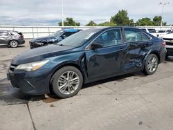 Toyota salvage cars for sale: 2016 Toyota Camry LE