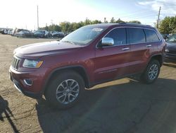 Jeep salvage cars for sale: 2015 Jeep Grand Cherokee Limited