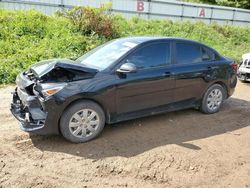 Salvage cars for sale at Davison, MI auction: 2023 KIA Rio LX