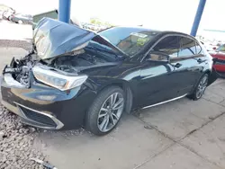 Acura salvage cars for sale: 2019 Acura TLX Technology