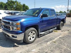 Salvage trucks for sale at Bridgeton, MO auction: 2014 Chevrolet Silverado K1500 LT