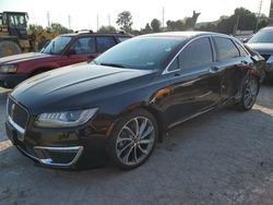 Salvage cars for sale at Bridgeton, MO auction: 2019 Lincoln MKZ Reserve I