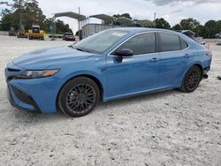 Salvage cars for sale at Loganville, GA auction: 2024 Toyota Camry SE Night Shade