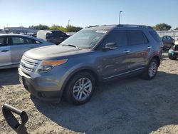 Salvage cars for sale at Sacramento, CA auction: 2013 Ford Explorer XLT