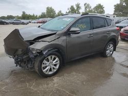 Salvage cars for sale at Bridgeton, MO auction: 2015 Toyota Rav4 Limited