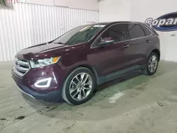 Ford salvage cars for sale: 2018 Ford Edge Titanium