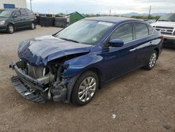 Salvage cars for sale at Tucson, AZ auction: 2016 Nissan Sentra S