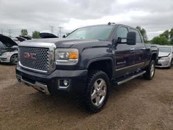 GMC salvage cars for sale: 2015 GMC Sierra K2500 Denali