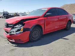 Salvage cars for sale at Colton, CA auction: 2015 Volkswagen Jetta Base