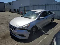 Salvage cars for sale at Vallejo, CA auction: 2015 Hyundai Sonata SE