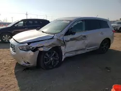 Salvage cars for sale at Greenwood, NE auction: 2013 Infiniti JX35