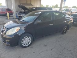 Salvage cars for sale at Fort Wayne, IN auction: 2012 Nissan Versa S