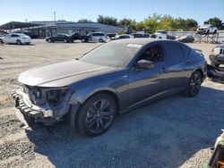 Acura salvage cars for sale: 2022 Acura TLX Tech A