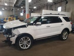 Ford salvage cars for sale: 2018 Ford Explorer Limited