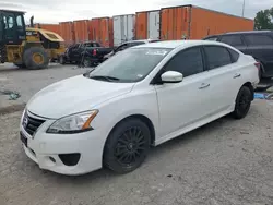 Salvage cars for sale at Bridgeton, MO auction: 2015 Nissan Sentra S