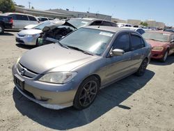 Salvage cars for sale at Martinez, CA auction: 2005 Honda Civic Hybrid