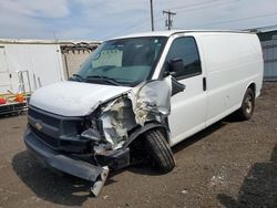 Salvage trucks for sale at New Britain, CT auction: 2012 Chevrolet Express G2500