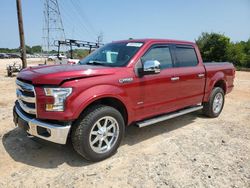 Ford salvage cars for sale: 2015 Ford F150 Supercrew