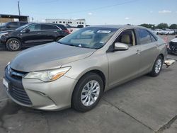 Toyota salvage cars for sale: 2016 Toyota Camry LE