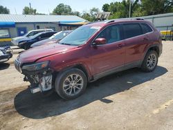 Salvage cars for sale at Wichita, KS auction: 2020 Jeep Cherokee Latitude Plus