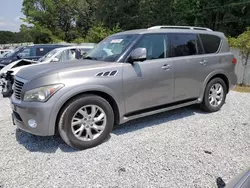 Salvage cars for sale from Copart Fairburn, GA: 2013 Infiniti QX56