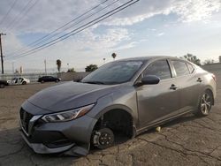 Nissan salvage cars for sale: 2022 Nissan Sentra SV