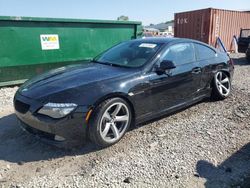 Salvage cars for sale at Hueytown, AL auction: 2010 BMW 650 I