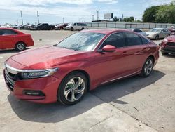 Vehiculos salvage en venta de Copart Oklahoma City, OK: 2019 Honda Accord EX