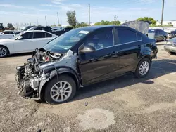 Chevrolet salvage cars for sale: 2020 Chevrolet Sonic LT