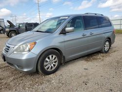 Salvage cars for sale at Bismarck, ND auction: 2009 Honda Odyssey EXL