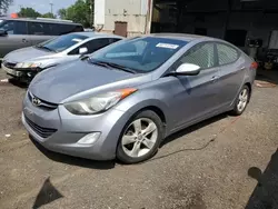 Salvage cars for sale at New Britain, CT auction: 2013 Hyundai Elantra GLS