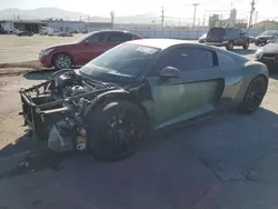 Salvage cars for sale at Sun Valley, CA auction: 2018 Audi R8 5.2 Quattro