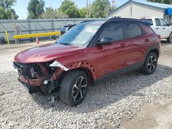 Salvage cars for sale at Wichita, KS auction: 2022 Chevrolet Trailblazer RS