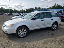 Subaru Vehiculos salvage en venta: 2009 Subaru Outback 2.5I