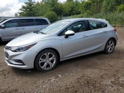 Salvage cars for sale at Davison, MI auction: 2017 Chevrolet Cruze Premier