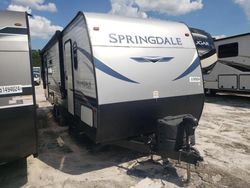 Salvage trucks for sale at Savannah, GA auction: 2021 Keystone Springdale