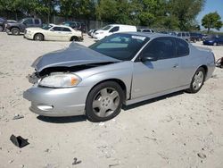 Chevrolet salvage cars for sale: 2006 Chevrolet Monte Carlo SS