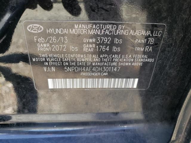 2013 Hyundai Elantra GLS