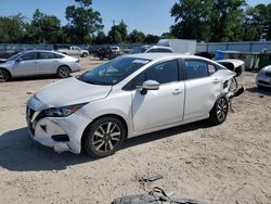 Salvage cars for sale at Hampton, VA auction: 2020 Nissan Versa SV