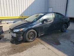 Salvage cars for sale at New Orleans, LA auction: 2015 Honda Civic LX