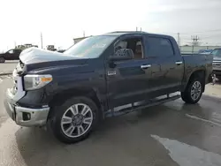 Salvage cars for sale at Haslet, TX auction: 2019 Toyota Tundra Crewmax 1794