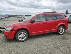 Salvage cars for sale at Eugene, OR auction: 2013 Dodge Journey SXT