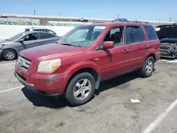 Salvage cars for sale at Van Nuys, CA auction: 2006 Honda Pilot EX