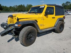 Jeep Wrangler Sport salvage cars for sale: 2019 Jeep Wrangler Sport