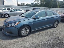 Salvage cars for sale at Gastonia, NC auction: 2016 Hyundai Sonata Hybrid