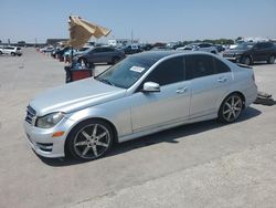 Mercedes-Benz c-Class salvage cars for sale: 2014 Mercedes-Benz C 300 4matic