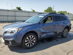 Subaru Vehiculos salvage en venta: 2015 Subaru Outback 3.6R Limited