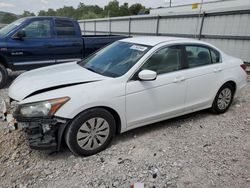 Salvage cars for sale at Lawrenceburg, KY auction: 2012 Honda Accord LX