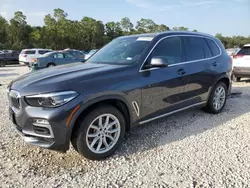 Salvage cars for sale at Houston, TX auction: 2021 BMW X5 XDRIVE40I